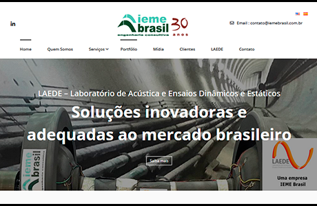 Site IEME Brasil